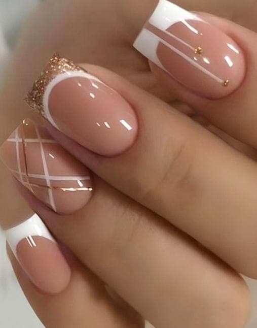 Referencia visual de diseño de uñas